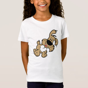 Niedlicher Hund/Girls' Bella Angepasst Babydoll T T-Shirt