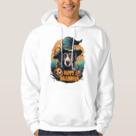 niedlicher Hund Halloween-Party Hoodie