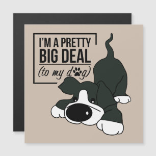 Niedlicher Hund je Magnetkarte