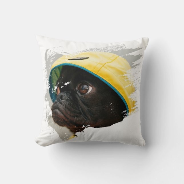 Niedlicher Hund Kissen (Vorderseite)