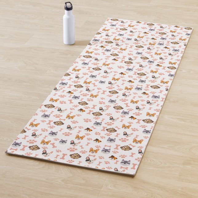 Niedlicher Hund Lover Yogamatte (Beispiel)