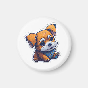 niedlicher Hund Magnet