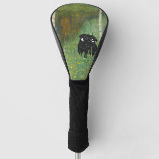 Niedlicher Hund Mops Gustav Klimt Forest Golf Headcover