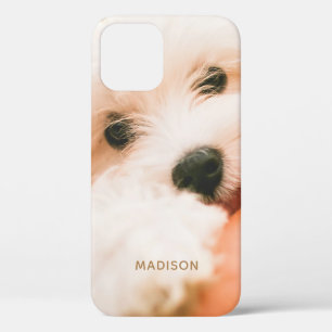 Niedlicher Hund Nah-Up individuelle Name Case-Mate iPhone Hülle
