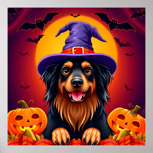 Niedlicher Hund Poster (Vorne)