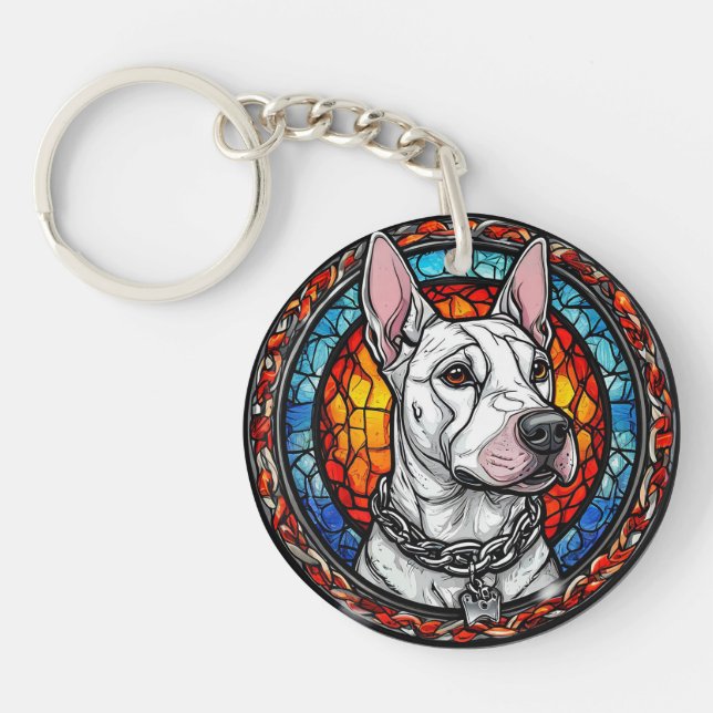 Niedlicher Hund Schlüsselanhänger (Vorderseite)