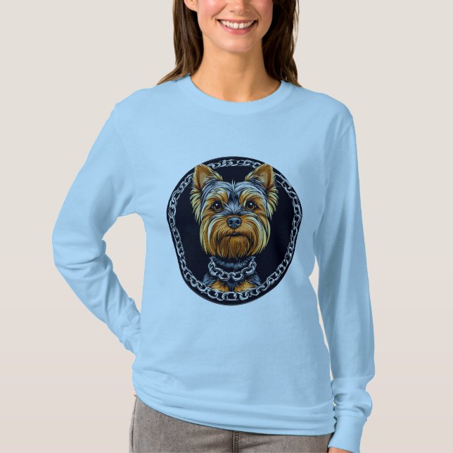 Niedlicher Hund T-Shirt (Vorderseite)