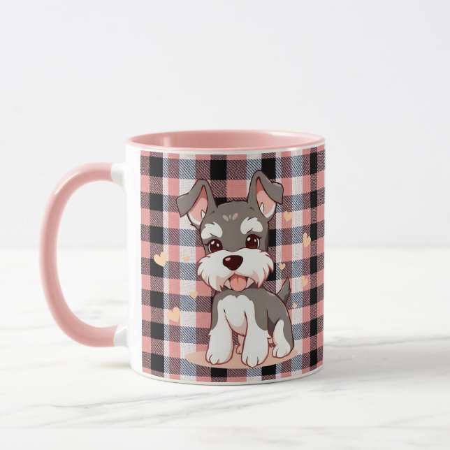 Niedlicher Hund Tasse (Links)