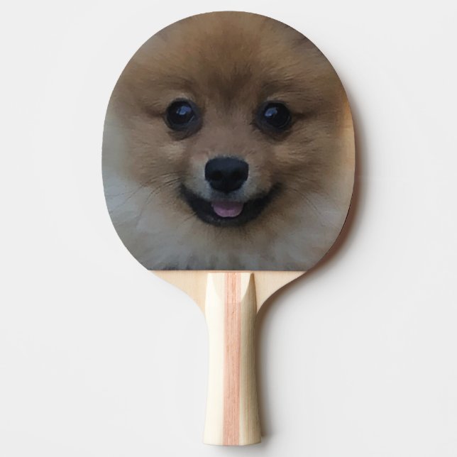 Niedlicher Hund, Tischtennis Schläger (Vorderseite)
