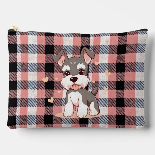 Niedlicher Hund Zubehörtasche (Vorderseite)