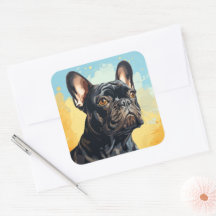 Niedlicher Hundeaufkleber