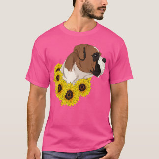 Niedlicher Hundebesitzer Haustier Hippie Sunshine  T-Shirt
