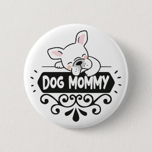 Niedlicher Hundegenosse - Liebhaber von Heimtieren Button