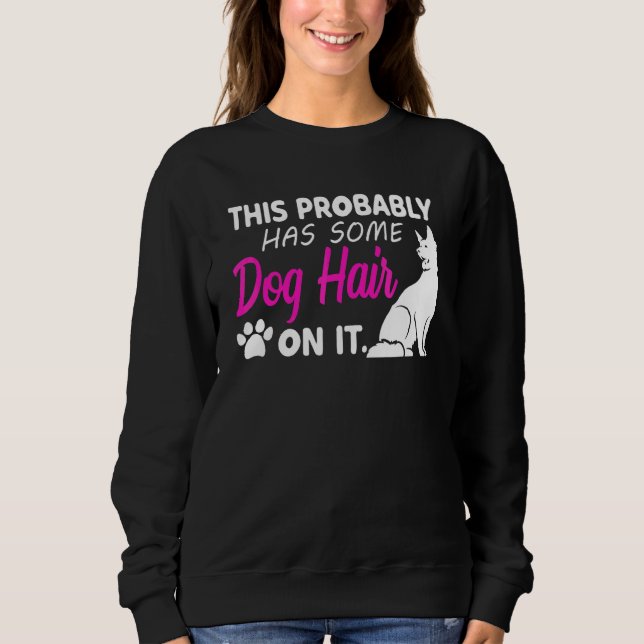 Niedlicher Hundehund für Frauen oder Mädchen Sweatshirt (Vorderseite)