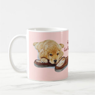 niedlicher Hundehund Kaffeetasse