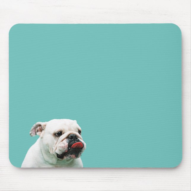 Niedlicher Hundehund Mousepad (Vorne)