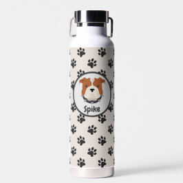 Niedlicher Hundepuppdruck Trinkflasche
