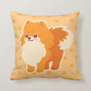 Niedlicher HundKawaii Spitz Kissen