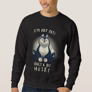 Niedlicher Husky Dog Pub Sweatshirt