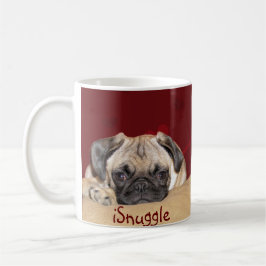 Niedlicher iCuddle Mops-Welpe Kaffeetasse