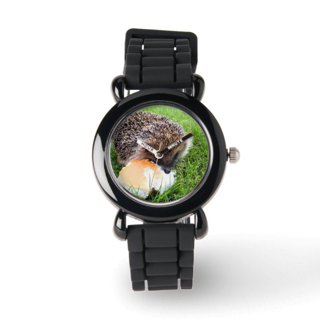 NIEDLICHER IGEL ARMBANDUHR (Vorderseite)