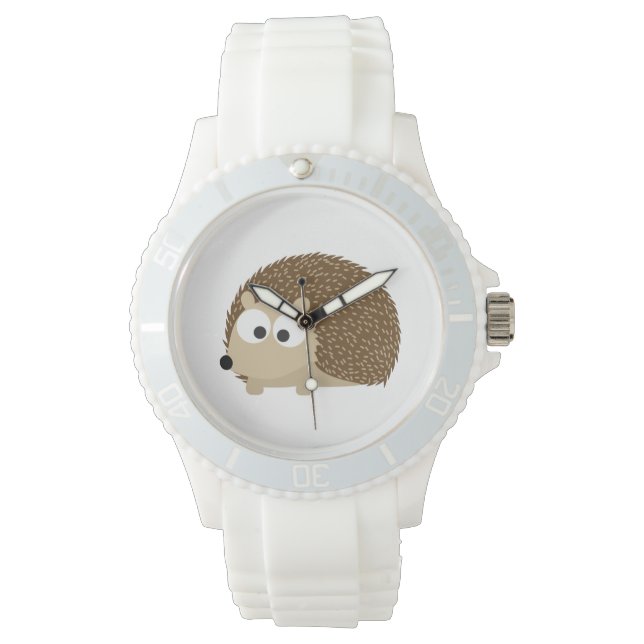 Niedlicher Igel Armbanduhr (Vorderseite)
