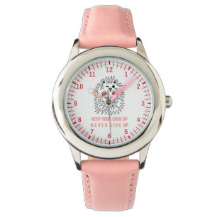 Niedlicher Igel. Behalt dein Kino auf! Inspirieren Armbanduhr