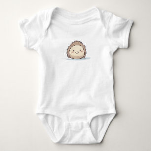 Niedlicher Igel für Wasserfarben Baby Strampler