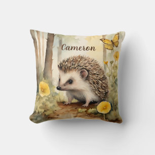 Niedlicher Igel Geschlecht Neutral Personalisiert Kissen