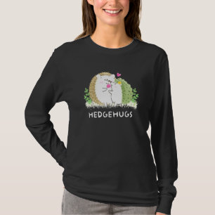 Niedlicher Igel Hedgehugugs Igel Mutter und Baby H T-Shirt