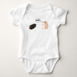 Niedlicher Igel lustiges onsie Baby Strampler