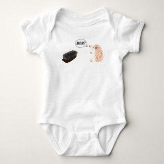 Niedlicher Igel lustiges onsie Baby Strampler