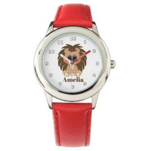 Niedlicher Igel Name hinzufügen Armbanduhr