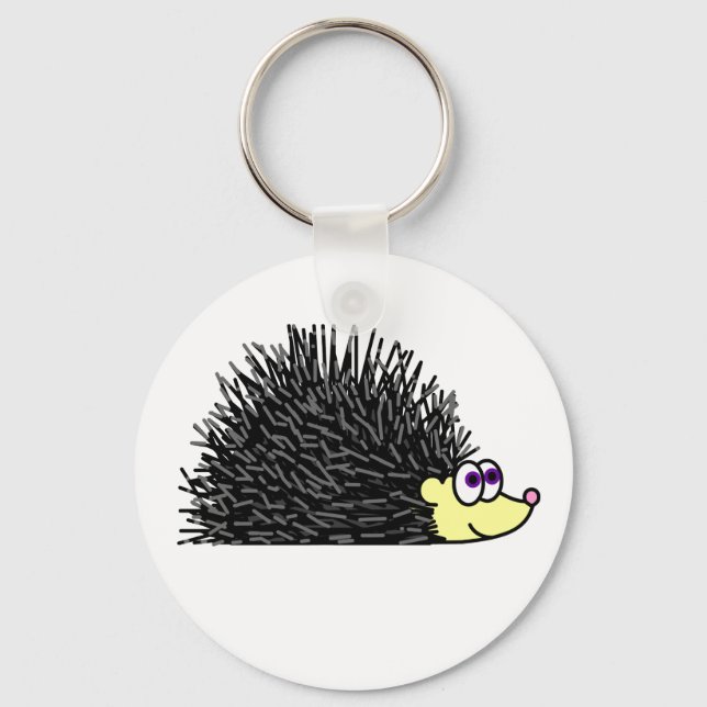 Niedlicher Igel Schlüsselanhänger (Vorderseite)