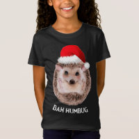 Niedlicher Igel Weihnachts-Weihnachtsmannmütze Bah