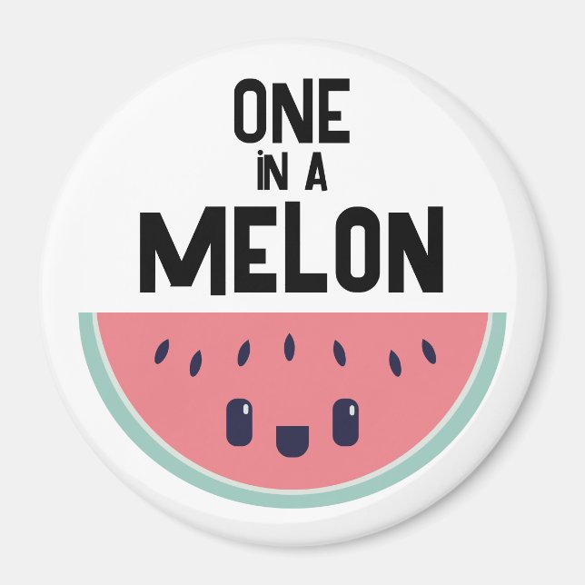 Niedlicher in einem Melon Magnet (Vorne)