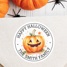 Niedlicher Jack-o-Laterne Happy Halloween