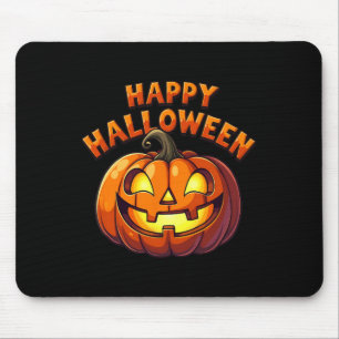 Niedlicher Jack O'lantern Pumpkin Happy Halloween Mousepad