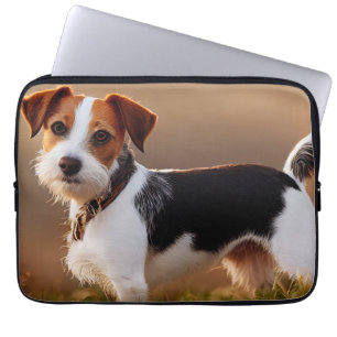 Niedlicher Jack Russel Terrier Dog Foto Laptopschutzhülle