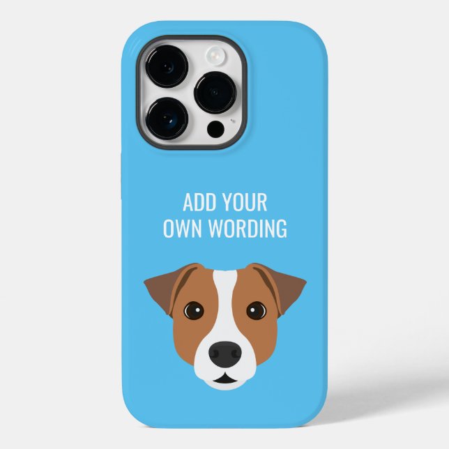 Niedlicher Jack Russell Dog Case-Mate iPhone 14 Pro Hülle (Rückseite)
