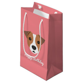 Niedlicher Jack Russell Small Geschenktasche Kleine Geschenktüte