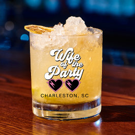 Niedlicher Junggeselinnen-Abschied Bride Whiskyglas