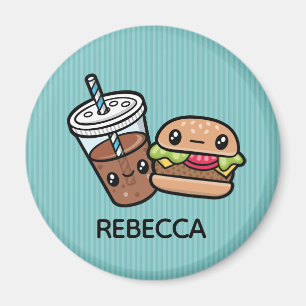 Niedlicher Junk Food-Magnet Magnet