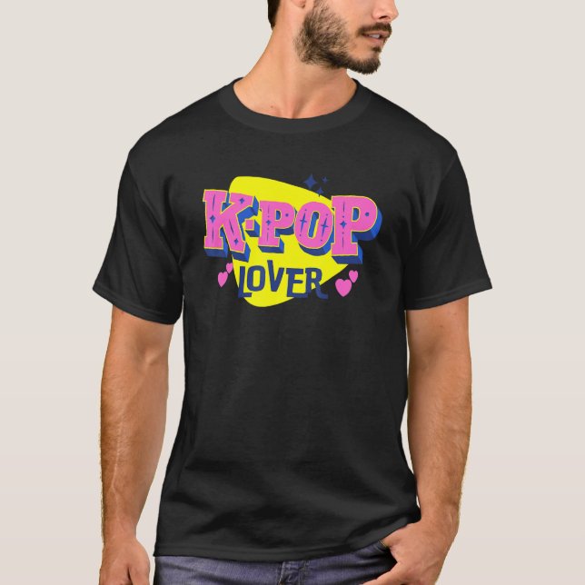 Niedlicher K Pop Südkoreanische Musikjungen Kpop T-Shirt (Vorderseite)