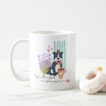 Niedlicher Kaffee für Haustiere mit Friend-Angebot