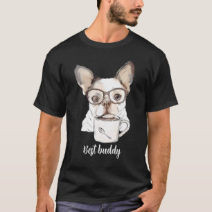 Niedlicher Kaffee für Welpen T-Shirt