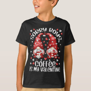 Niedlicher Kaffee lange Gnome - Entschuldigung, Ka T-Shirt