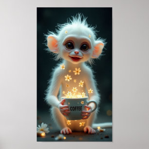 Niedlicher Kaffee Poster