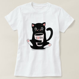Niedlicher Kaffee T-Shirt