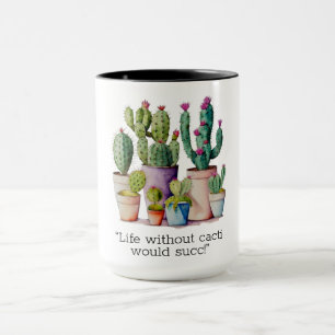Niedlicher Kakteen Tasse